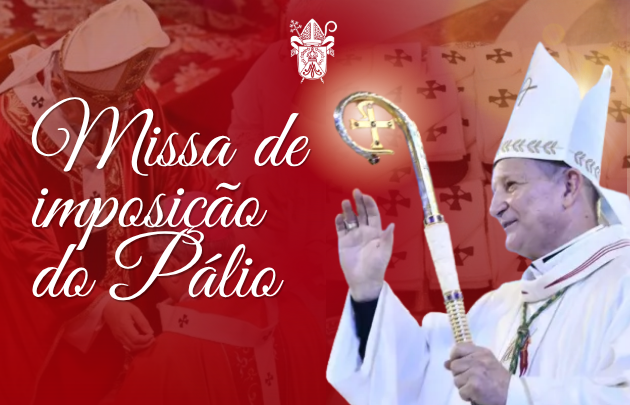 Imposição do Pálio de Dom Mário