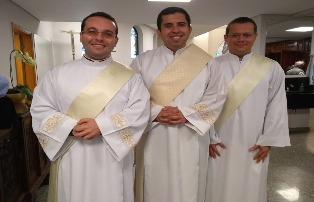 Arquidiocese ganha 3 novos padres