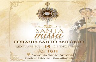 SANTA MISSA - FORANIA SANTO ANTONIO
